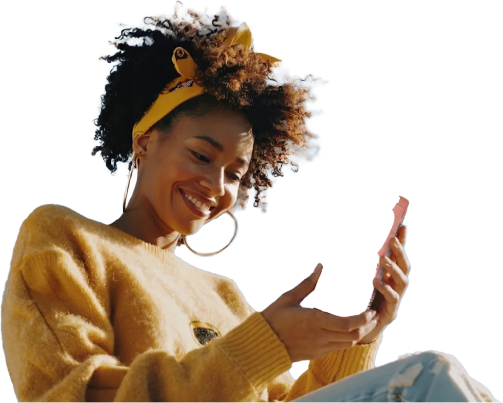 Mulher tomando Proteico